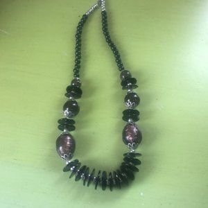 Chunky beaded necklace